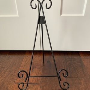 Black Iron Cookbook or Picture Frame Stand